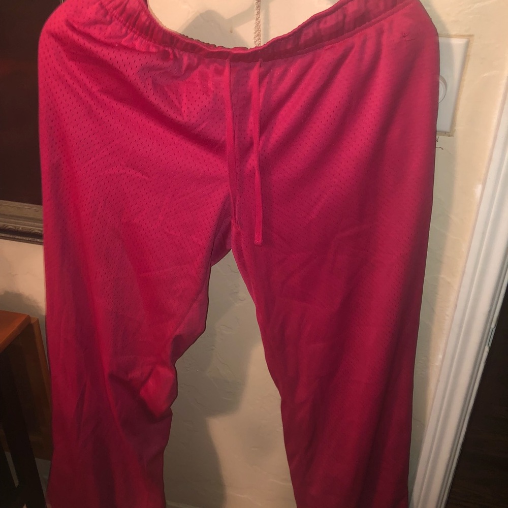 Pink blue and white sweats